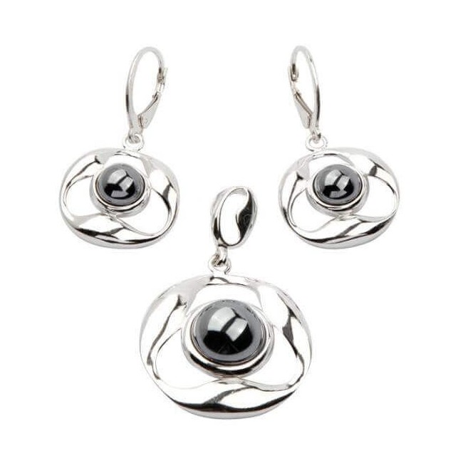 Silver pendant W 1688 Silicon