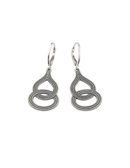 Silver earrings K 1691