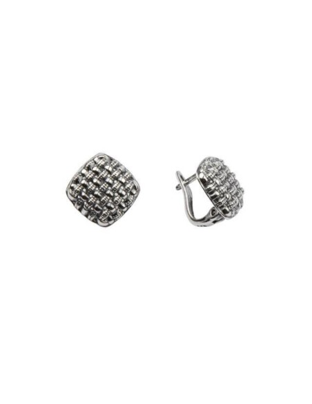 Silver earrings K3 1704