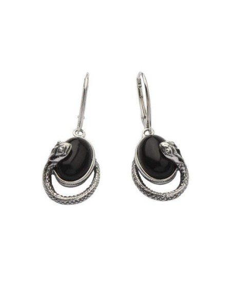 Silver jewelry set VIPERS KPL 1717 Onyx