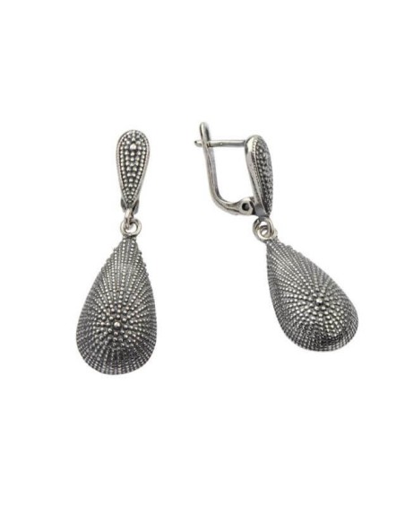 Silver earrings K2 1698