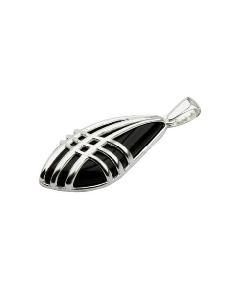 Silver pendant W 1689 Onyx