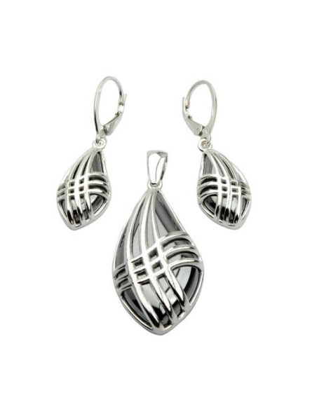 Silver pendant W 1689 Silicon