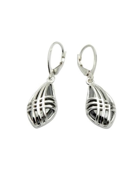 Kolczyki srebrne K 1689 Krzem