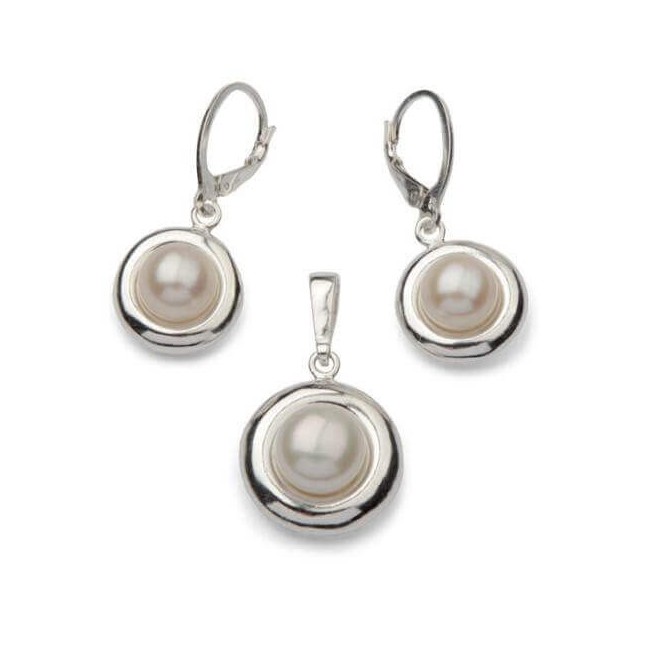Silver Pendant W 1748 Pearl