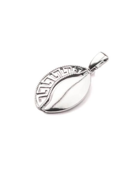 Silver pendant oxidized W 1766