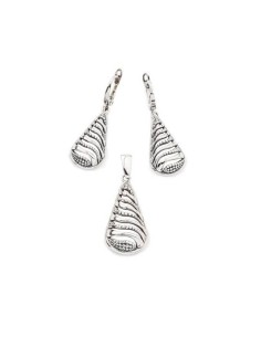 K 1757 oxidized silver earrings 2