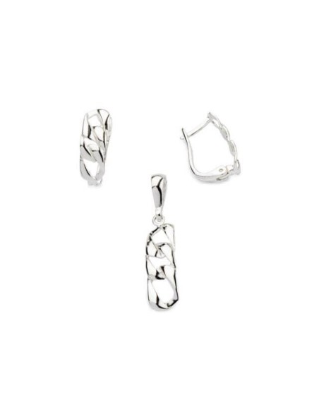 Silver earrings K3 1769