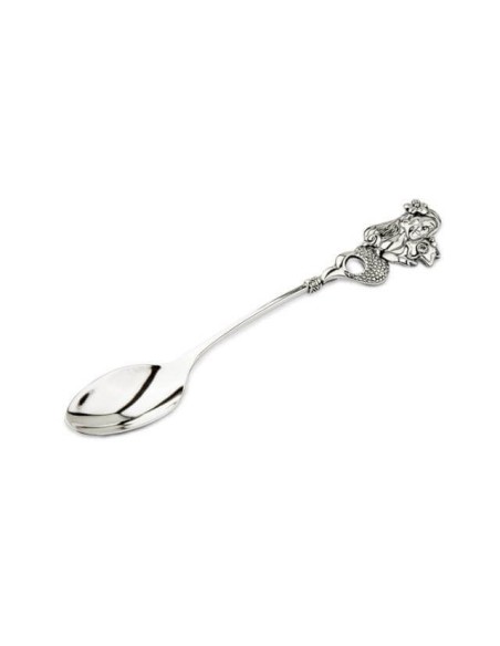 Silver spoon Syrena LZ 04 with zirconia - a keepsake for a christening
