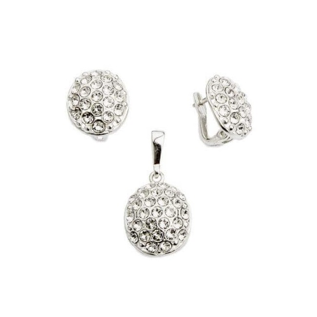 Silver Swarovski pendant W 1795