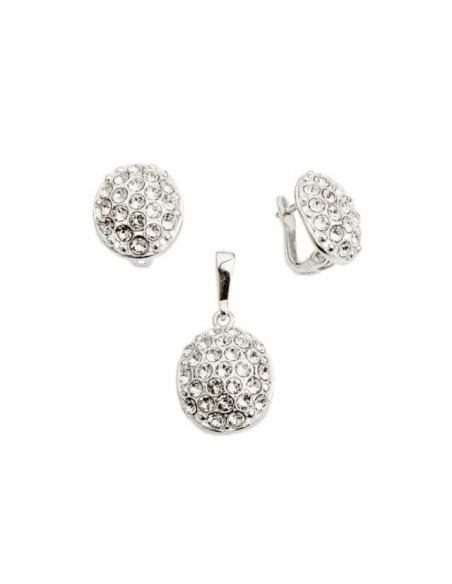 Silver Swarovski pendant W 1795