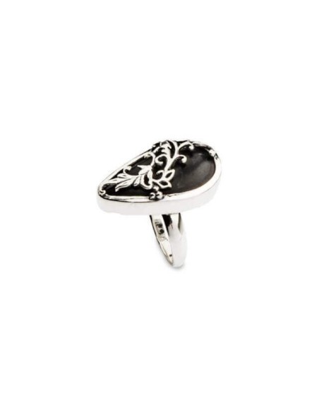 PK 1743 Onyx Sterling Silver Ring