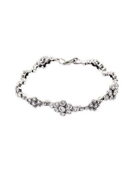 Silver bracelet with Swarovski crystals L 1807 Crystal