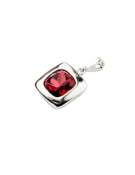 Silver pendant Swarovski W 1750 Siam