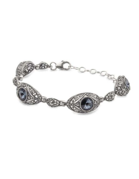 Silver bracelet with Swarovski crystals L 1828 Montana Crystal