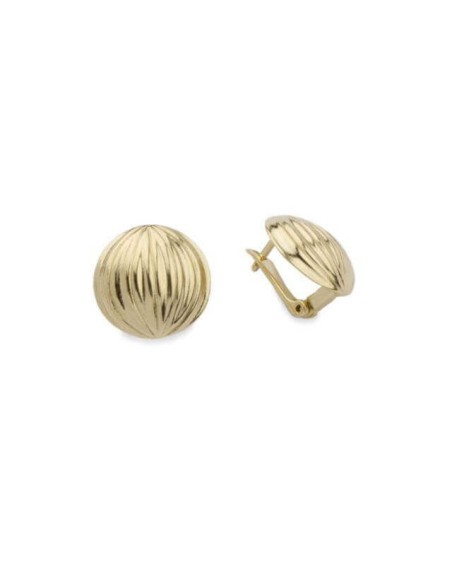 Gold plated silver earrings K3 1173