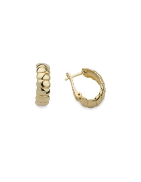 Gold plated silver earrings K3 1172