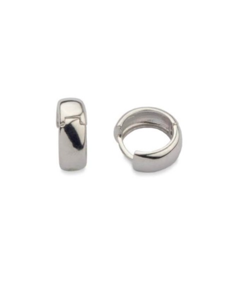 Rhodium plated silver earrings K3 1146