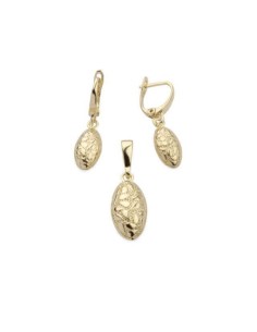 Gold-plated silver earrings K 1853 2