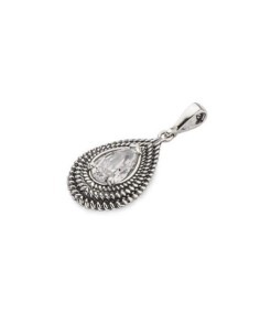 Silver pendant with cubic zirconia W 1833