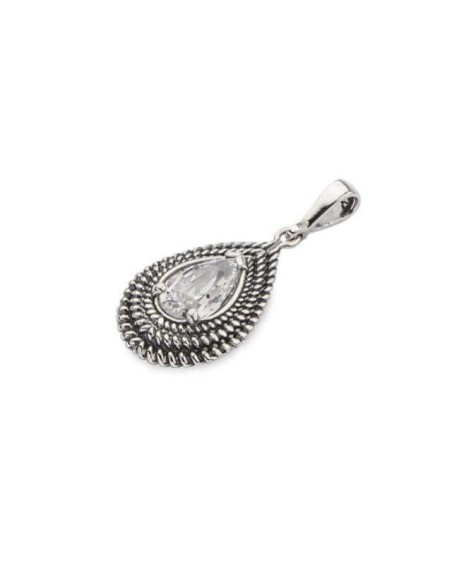 Silver pendant with cubic zirconia W 1833