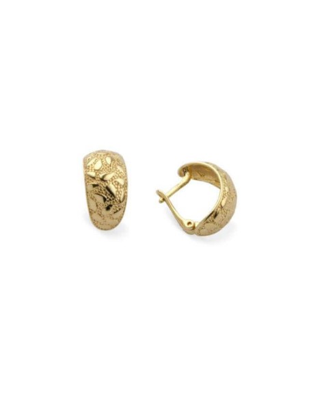 Gold plated silver earrings K3 1853