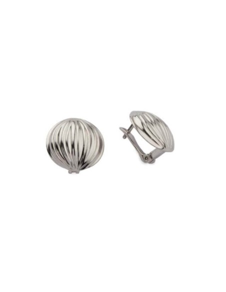 Rhodium plated silver earrings K3 1173 Rhodium plated silver earrings K3 1173