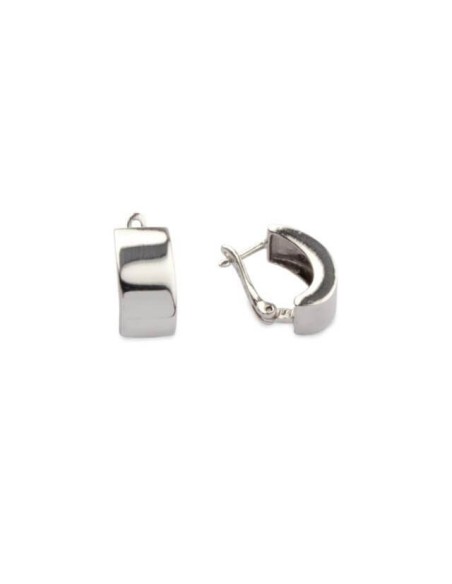 Rhodium plated silver earrings K3 1159