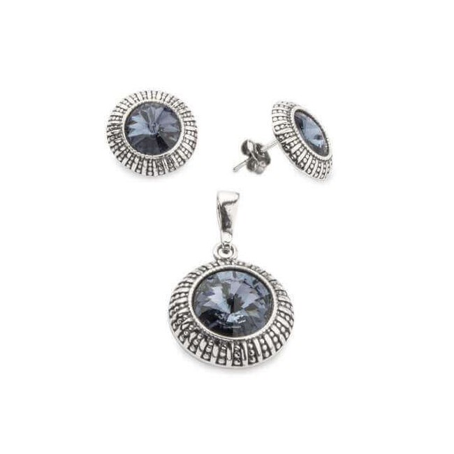 Silver pendant with Swarovski crystal W 1850