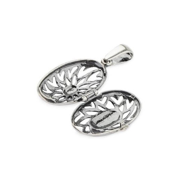 Silver pendant box W 1224