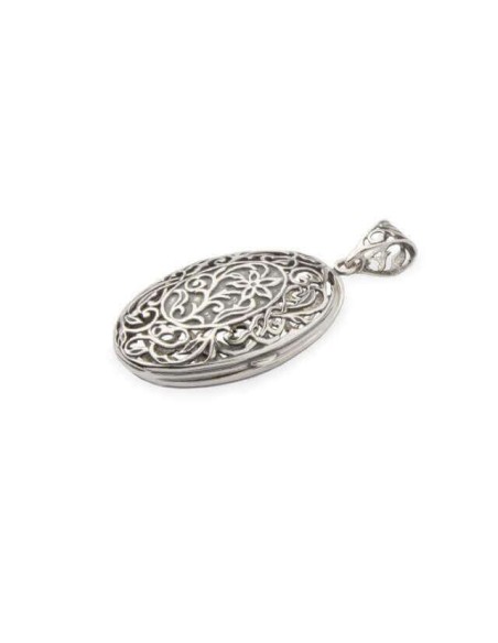 Silver pendant box W 1221