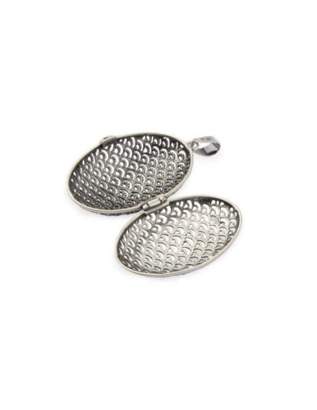 Silver pendant box W 1228