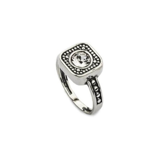 Srebrne kolczyki z kryształami Swarovskiego K3 1798|Polcaratdesign.pl Biżuteria