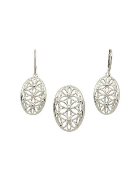 Silver rhodium-plated pendant W 1890 Silver rhodium-plated pendant W 1890