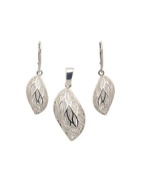 Silver oxidized earrings K 1911