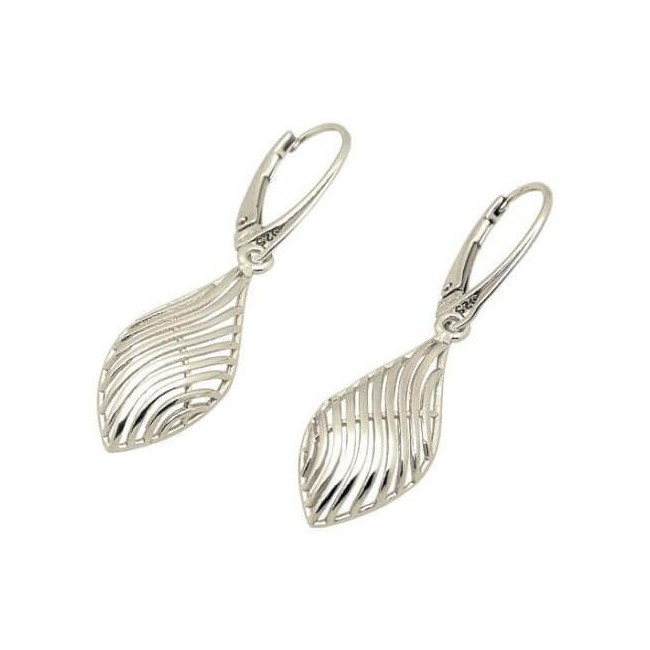 Silver Gilded Earrings K 1932