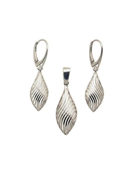 Silver Gilded Earrings K 1932