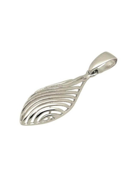 Rhodium-plated silver pendant W 1932