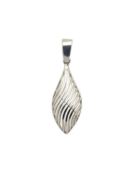 Rhodium-plated silver pendant W 1932