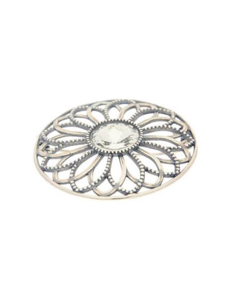 Brooch with Swarovski crystal B 1758