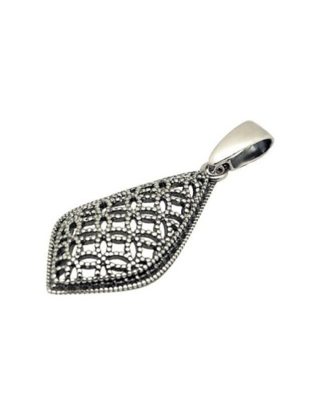 Silver pendant oxidized W 1912