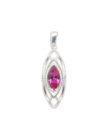 Silver pendant with Swarovski crystal W 1901