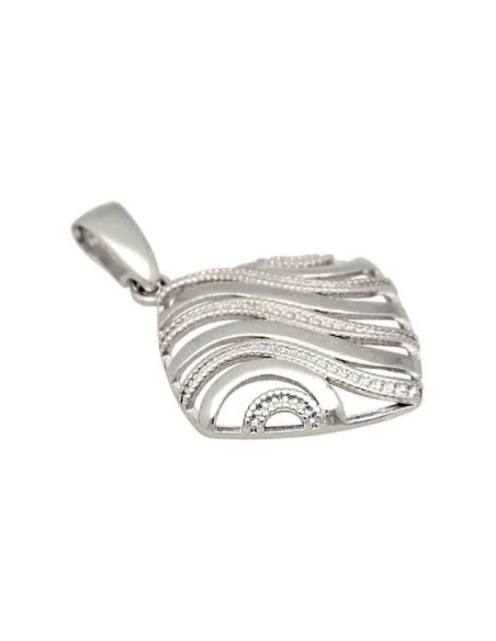 Silver rhodium-plated pendant W 1895 R