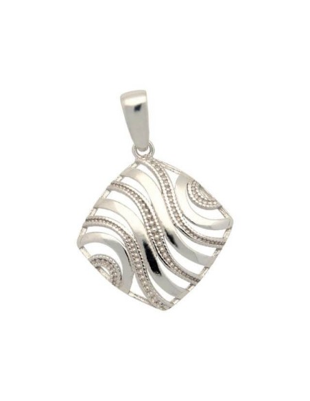 Silver rhodium-plated pendant W 1895 R