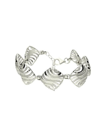 Silver rhodium-plated bracelet L 1895 R