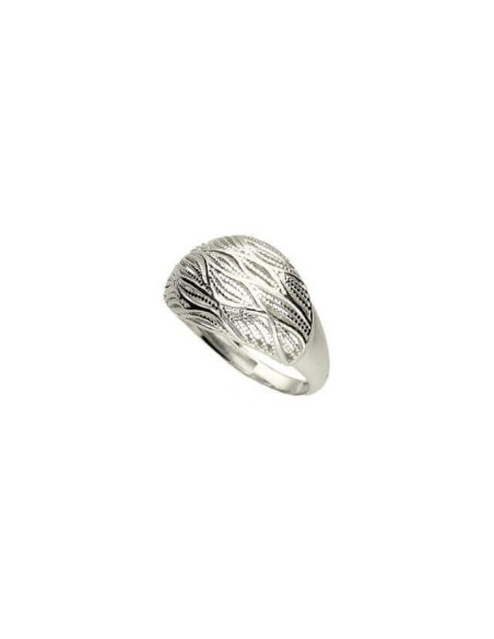 Silver rhodium plated ring PK 1911