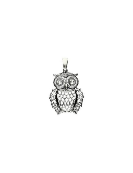 Silver pendant with Swarovski crystals Owl W 1248 Silver pendant with Swarovski crystals Owl W 1248