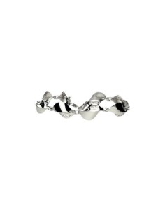 Silver rhodium-plated bracelet L 1887