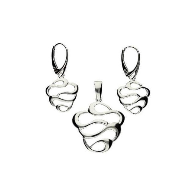 Silver Gilded Earrings K 1925