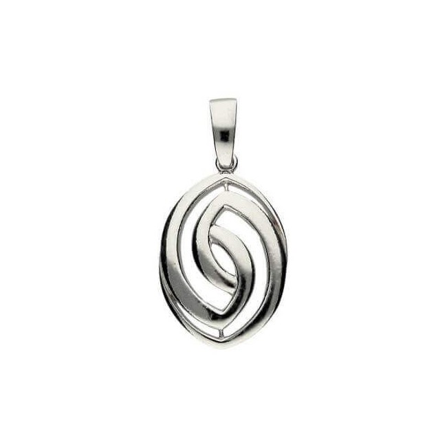 Srebrny rodowany wisiorek W 1927|Polcaratdesign.pl Biżuteria